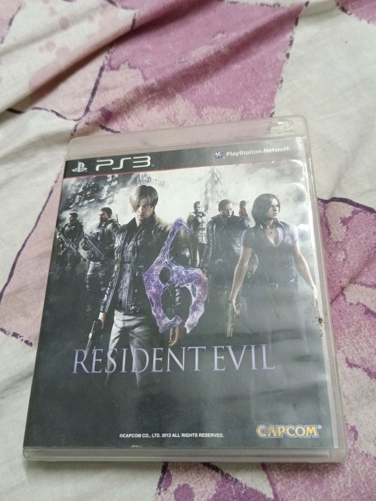 Resident Evil 6 PS3 DISC