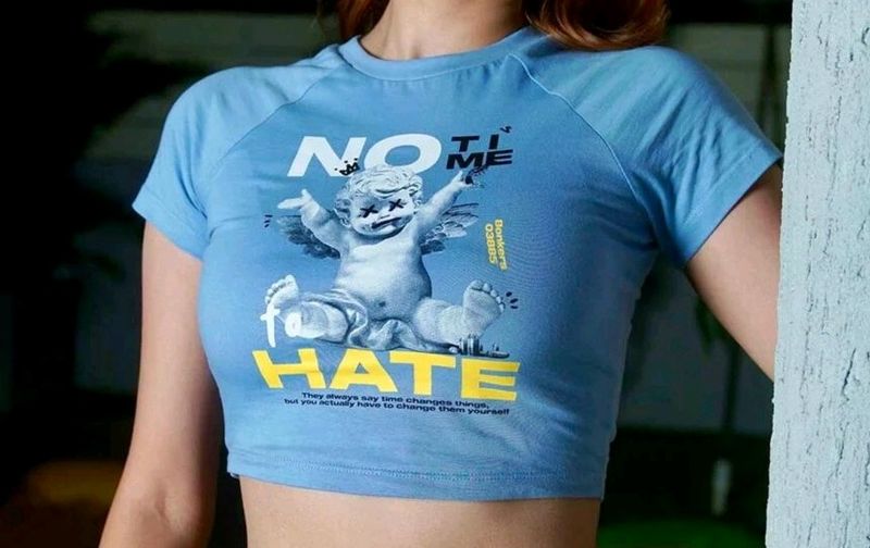 No Hate Baby Tee (Bonkers)