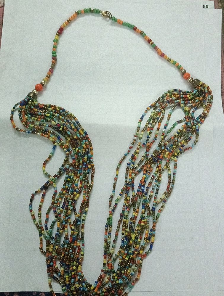 Multicolored Rajasthani Necklace