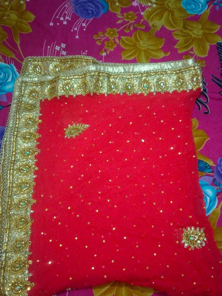 Bridal Suit With Heavy Duppata