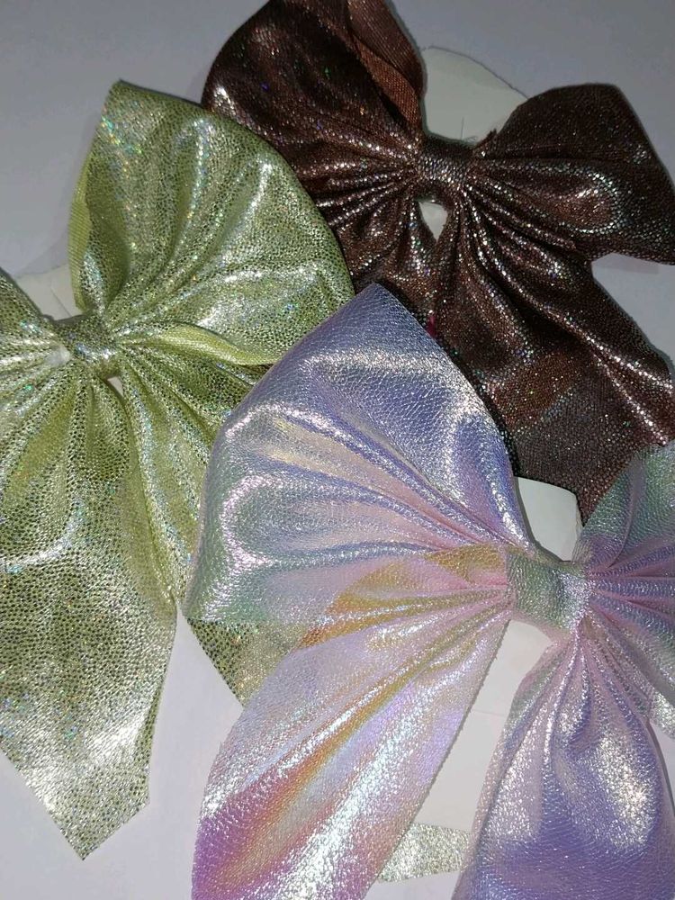 Set Of 3 Bow Clip