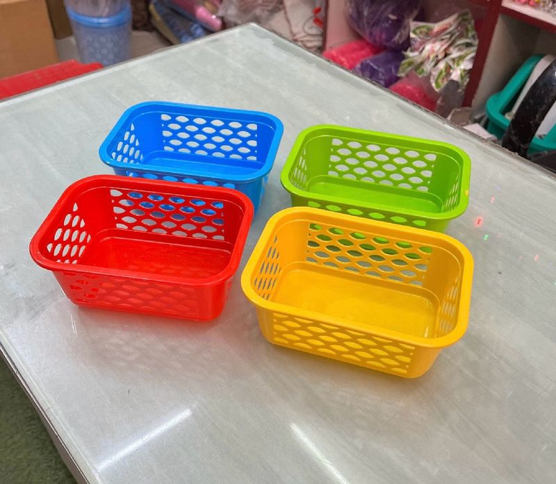 Set Of 4 Mini Baskets