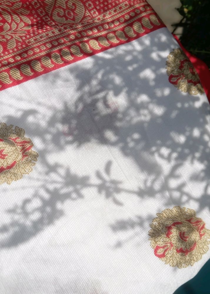 Unused Chanderi cotton saree