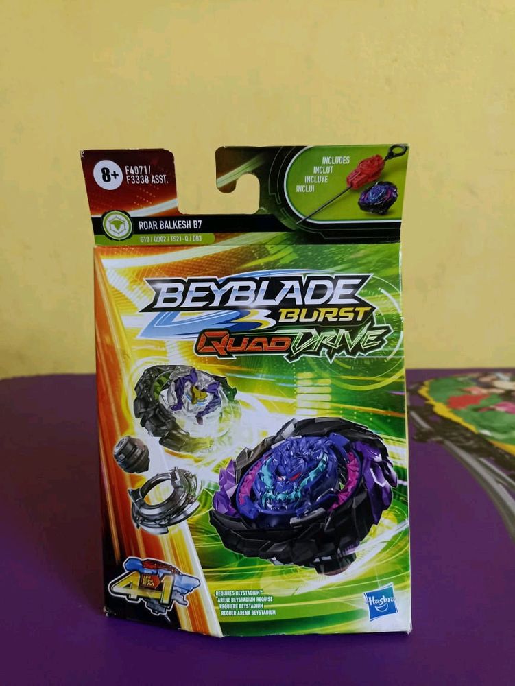 Beyblade Burst QuadDrive Roar Balkesh B7 New