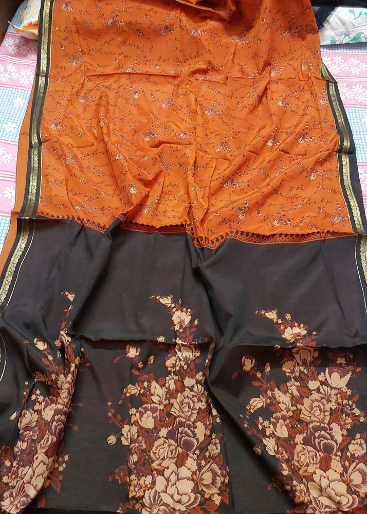 Good Condition Mysoore Silk Saree For Sale