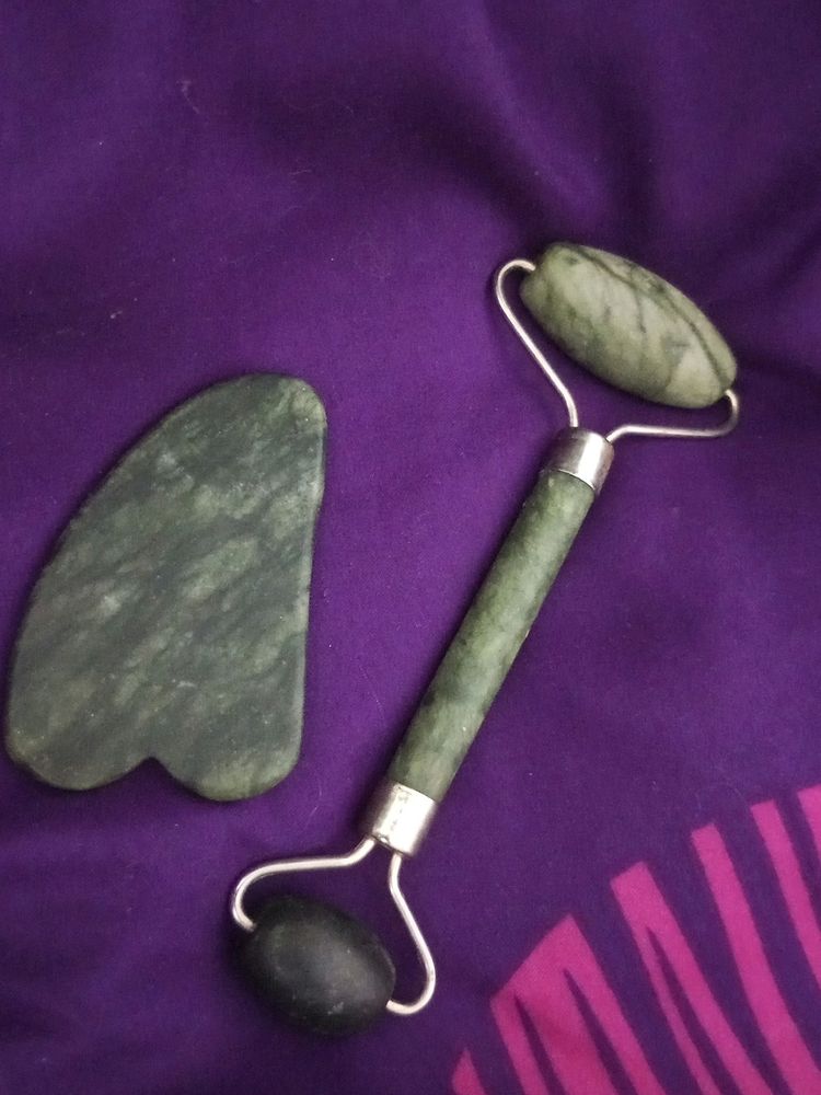 Gua Sha and face roller