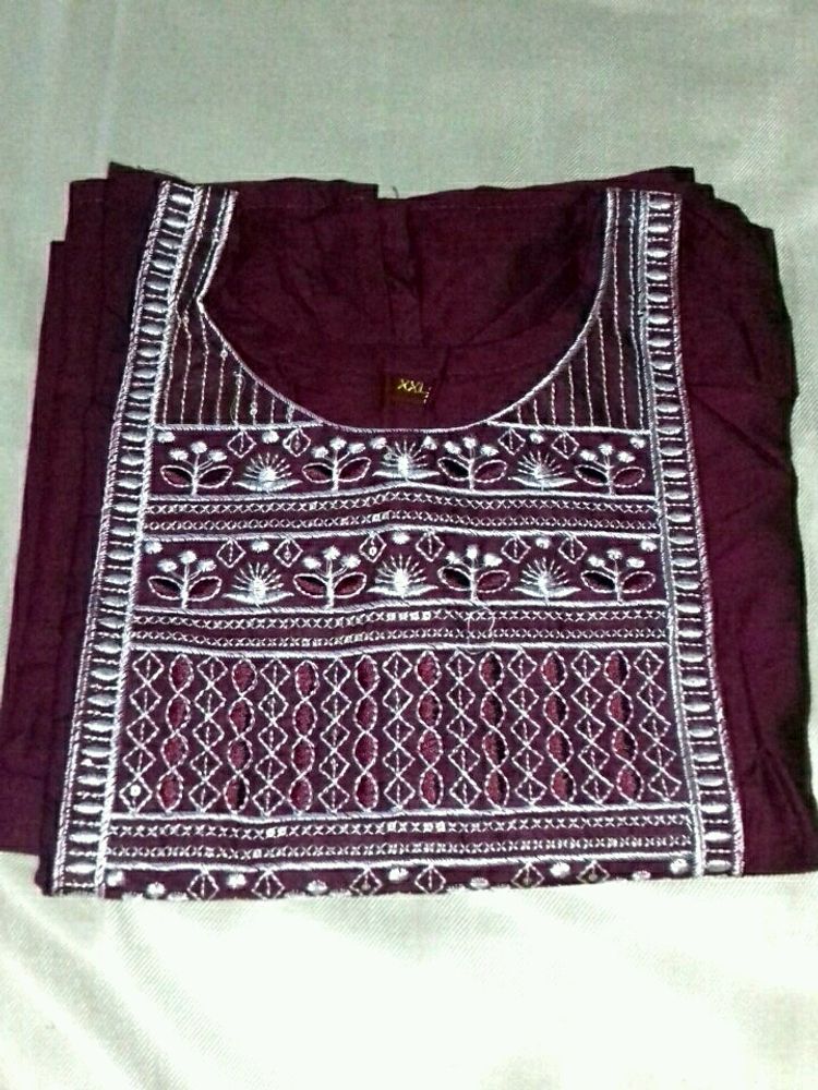 Pick any 1 long Kurta, 3/4 Sleeves, Size XXL.