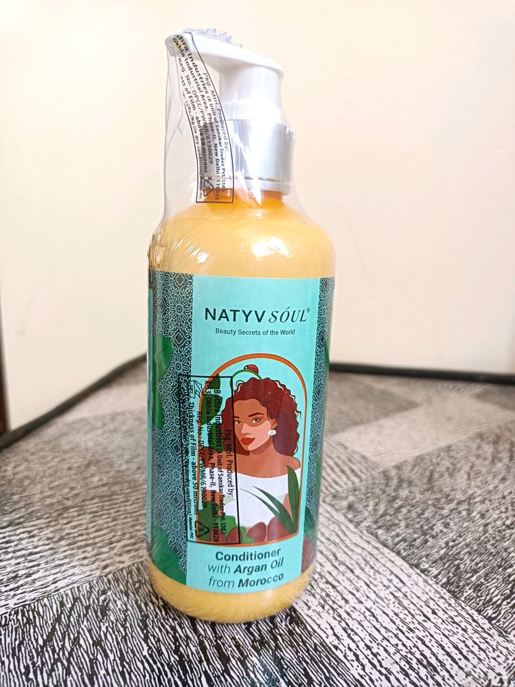 Natyv Soul Conditioner With Argan Oil From Morocco