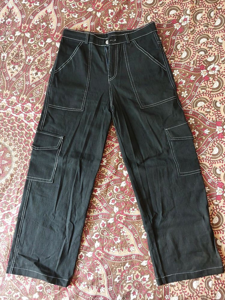 Men Denim Cargo Jeans (New)