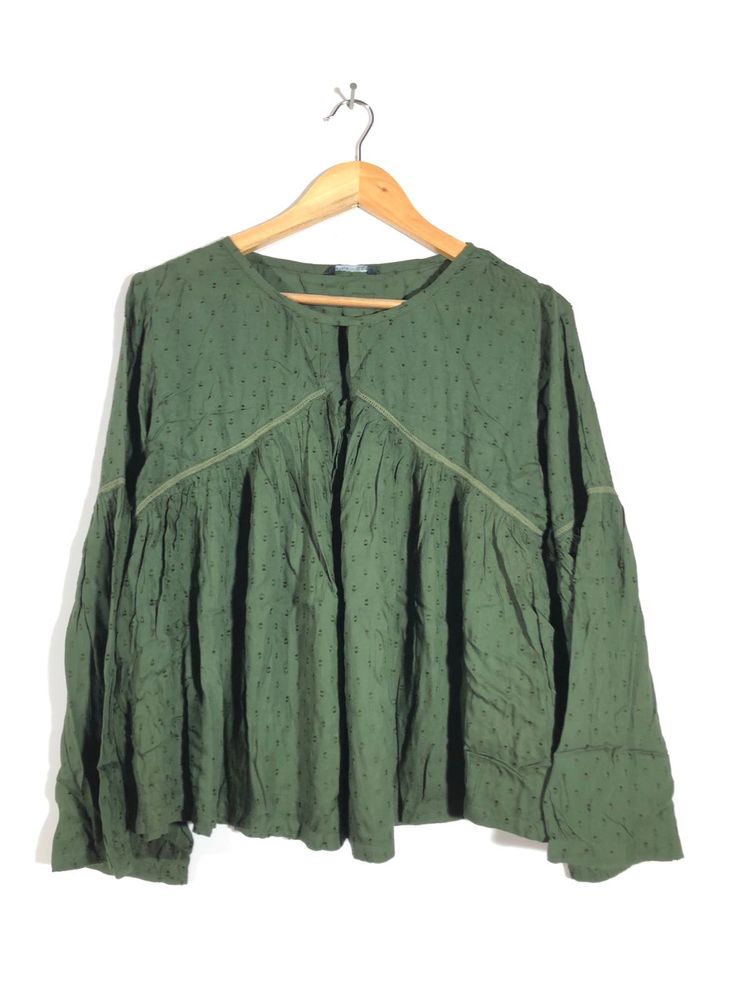 Olive Green A-Line Top(Women’s)