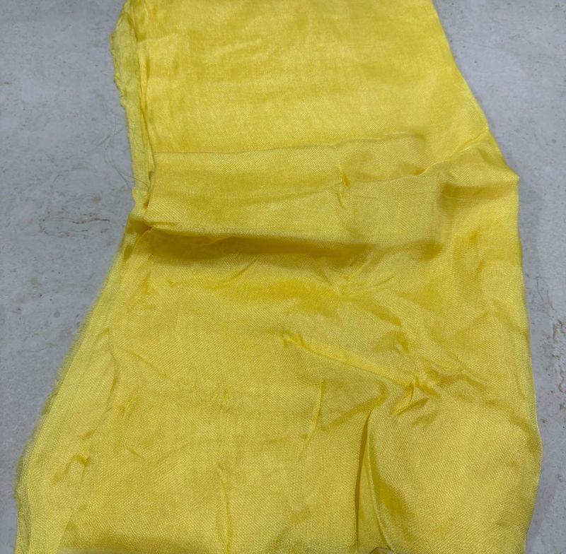 Yellow Linen Fabric