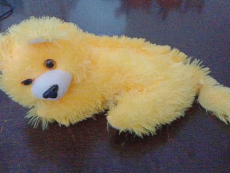 Cute Stuff Toy 🧸, Yellow In Colour