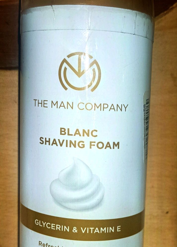 The Man company Shaving Foam | Glycerin & Vitamin