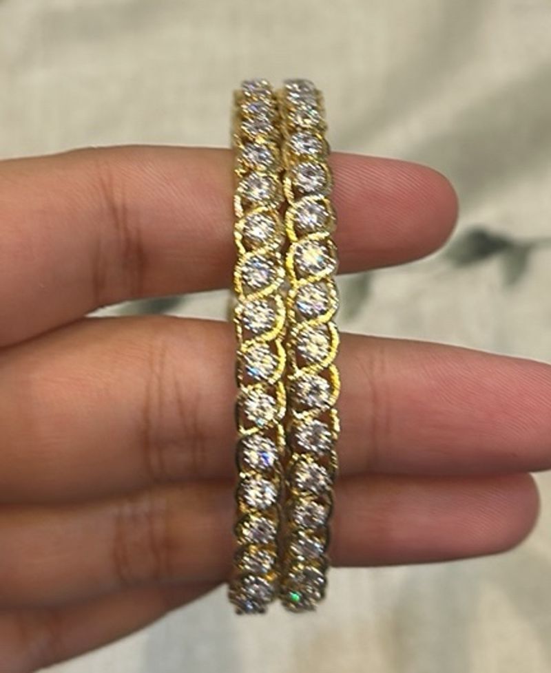 Diamond Bangles