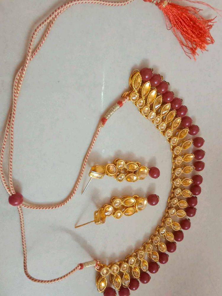 Golden Brown Necklace