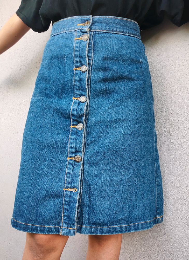 Denim Skirt