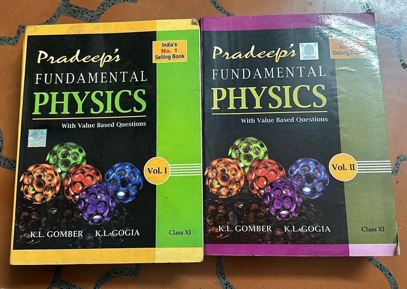 Pradeep’s Fundamental Physics VOL 1 & 2 - class XI