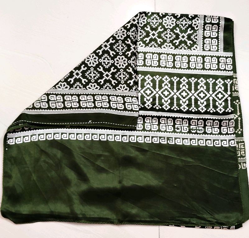 New Ajrakh Print Stole Dupatta