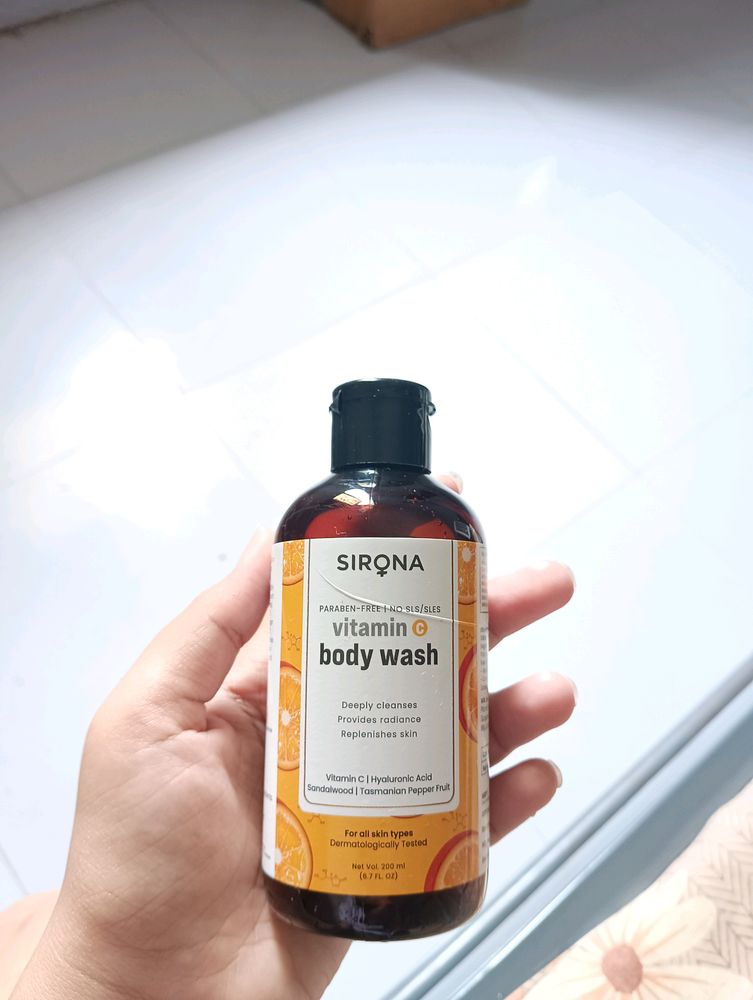 New Sirona Bodywash