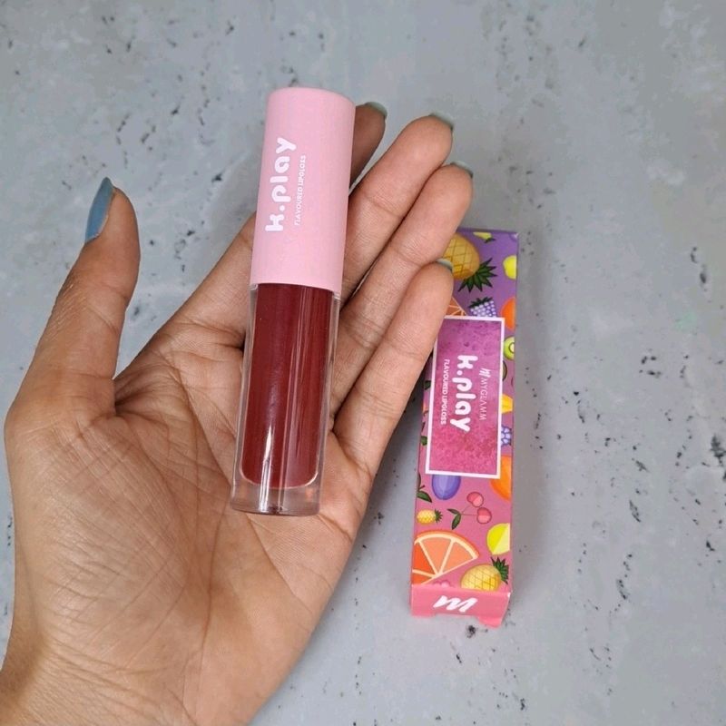 Myglamm K Play Lip Gloss Cherry 🍒 Burst