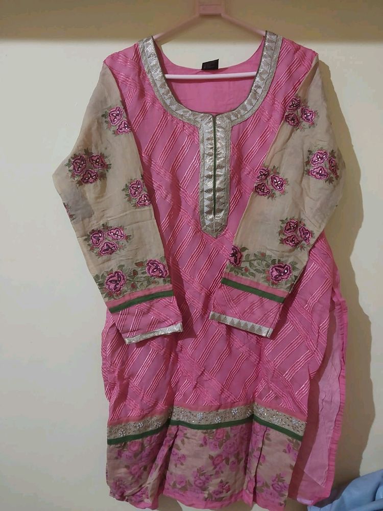 Ethnic Suit(Top Bottom And Dupatta)