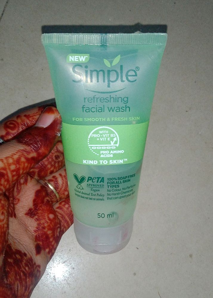 RC Combo Of Simple Refreshing , Mulberry Facewash