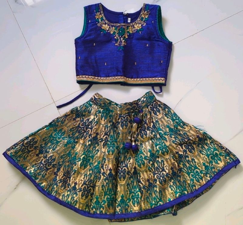 Choli And Skirt Lehenga