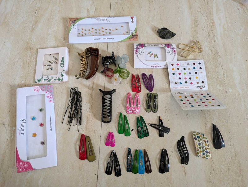 Variety Of Hair Accessories