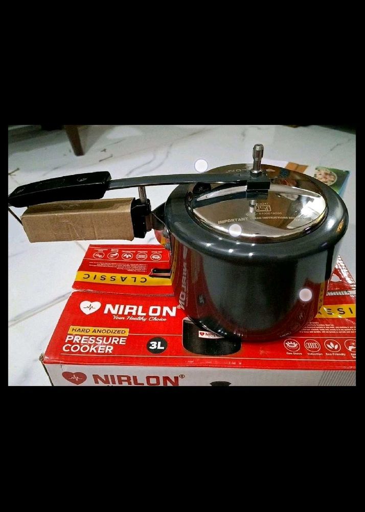 3 Ltr Nirlon Cooker Hard Anodized