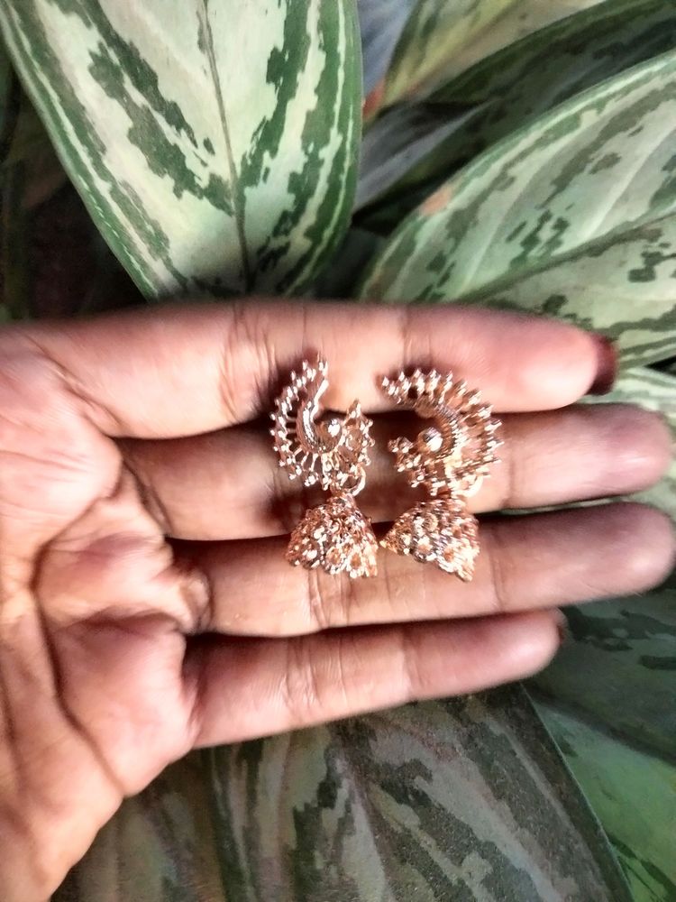 Rose Gold Earrings