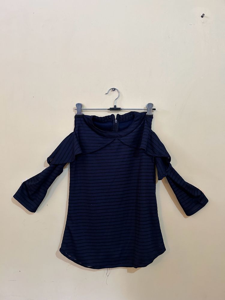 Navy Blue Top