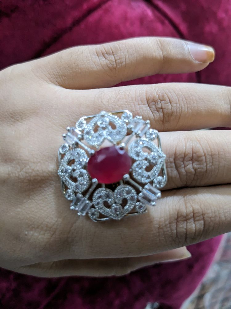 A.D Ruby Ring