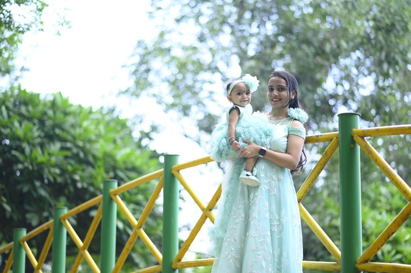 Mom And Daughter Dress