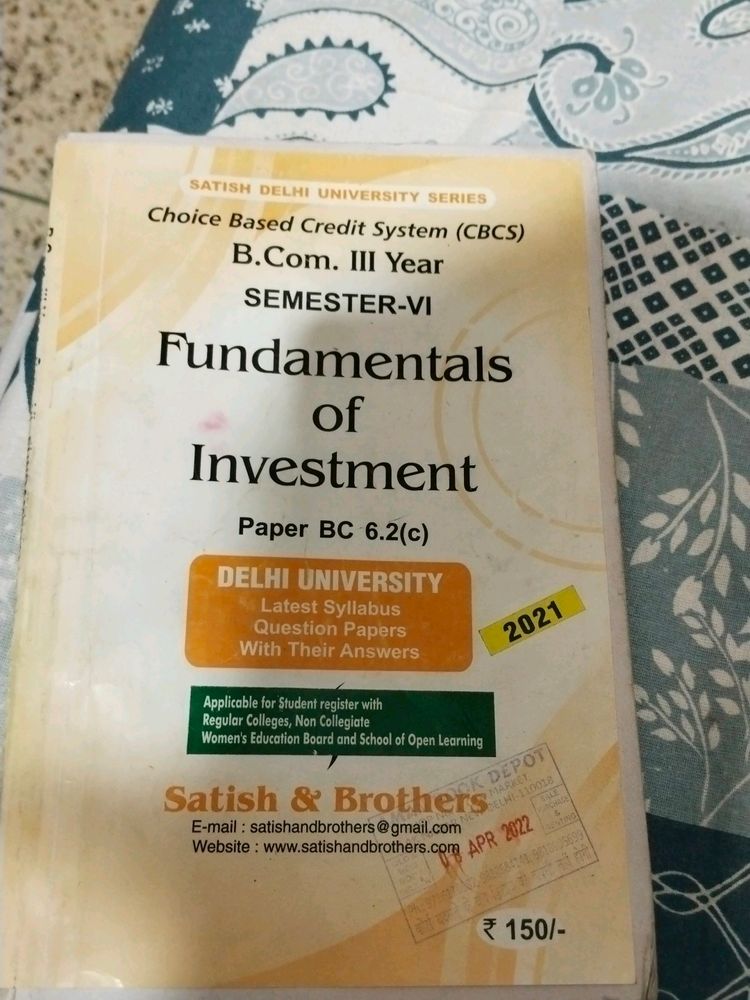 Fundamentals And Investment