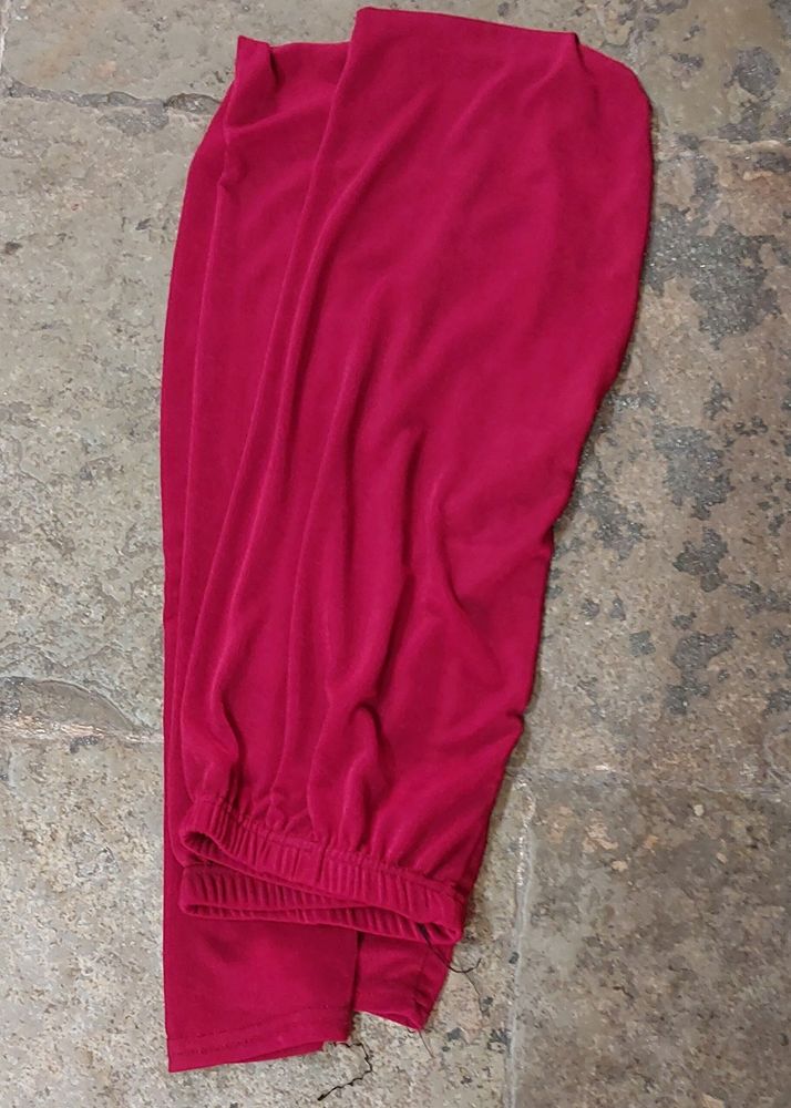 Red Lycra Leggings