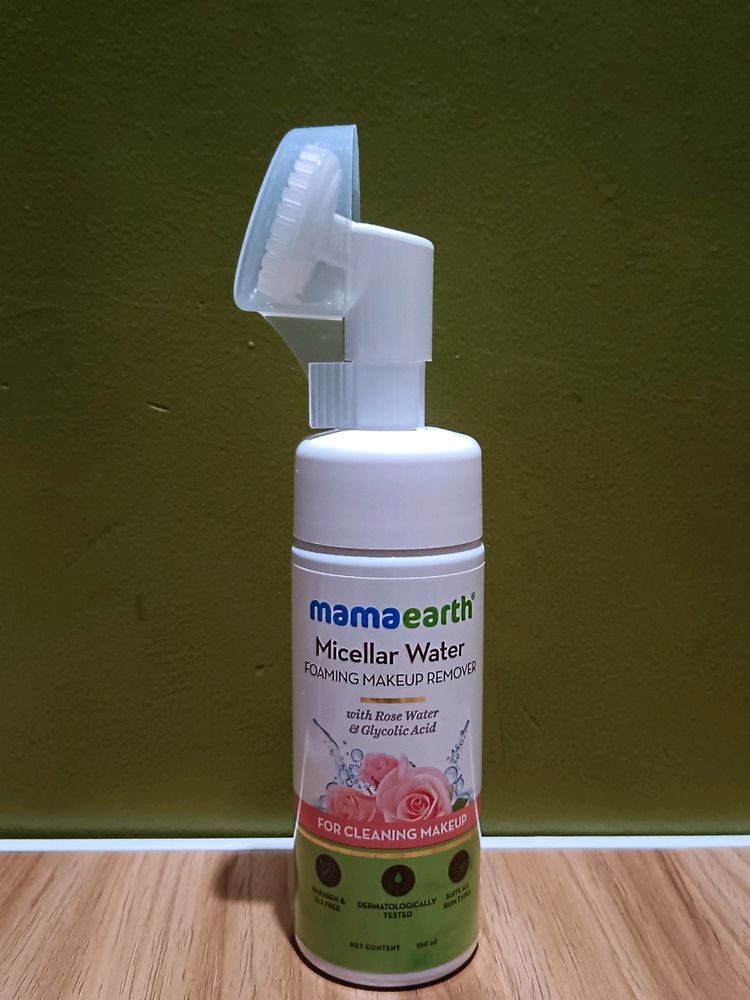 Mamaearth Micellar Water Foaming Makeup Remover