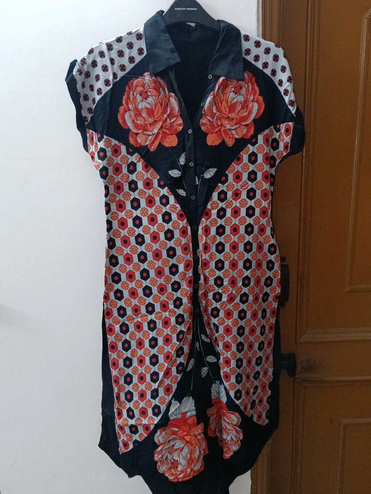 Beautiful Long Cotton Kurta