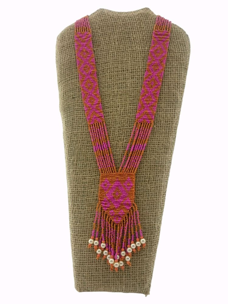 Handmade Strand Long Necklace