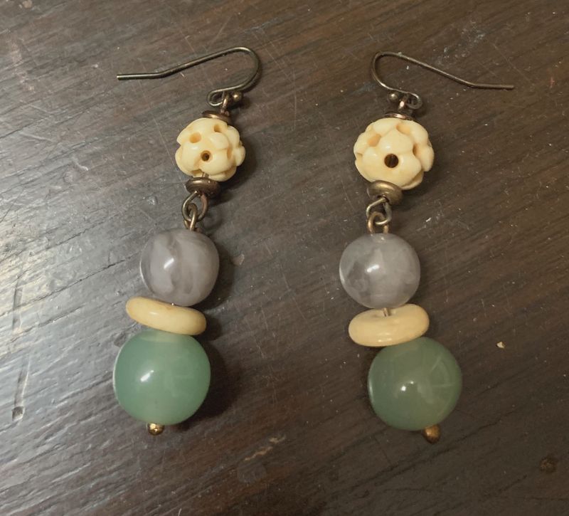 Very Beautiful Pastel Color Earrings