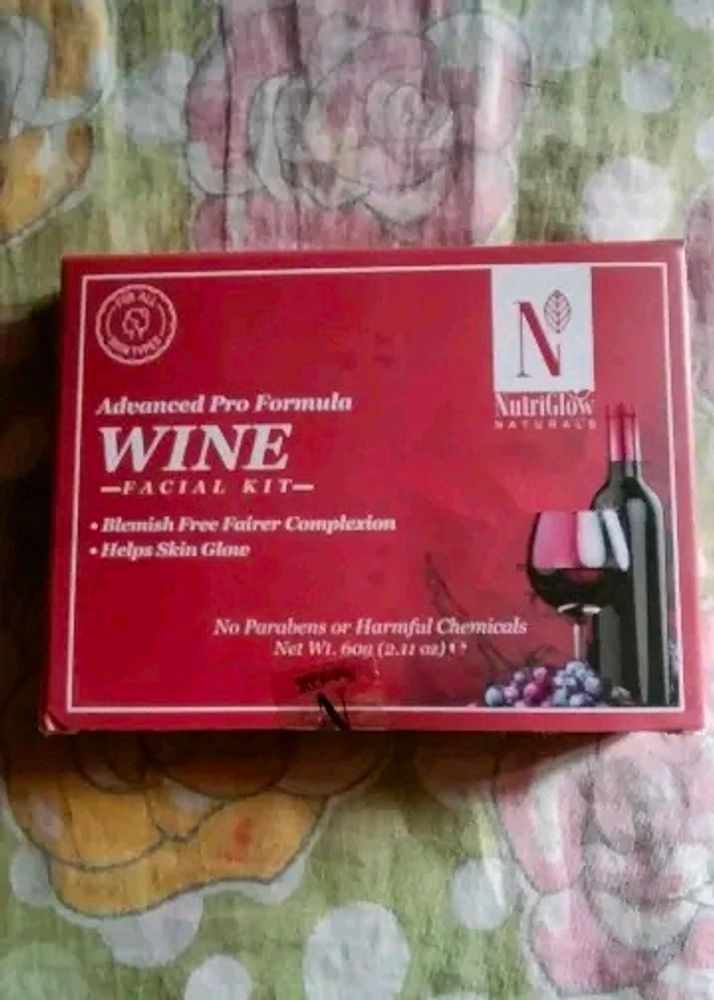 Red Wine Facial Kit