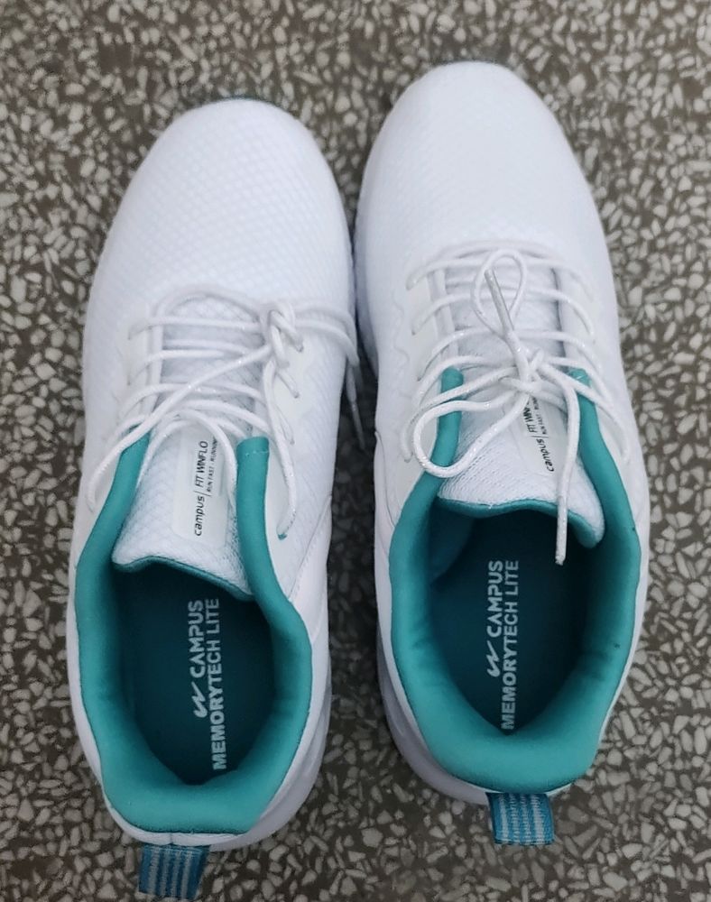 White Campus Shoes (New)