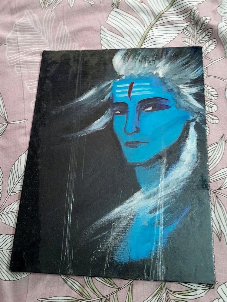 LORD SHIVA PAINTING (Harhar Mahadev!)