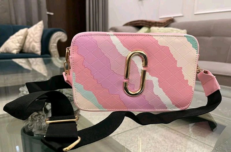 Designer Sling Bag for Girls/Women - Pink