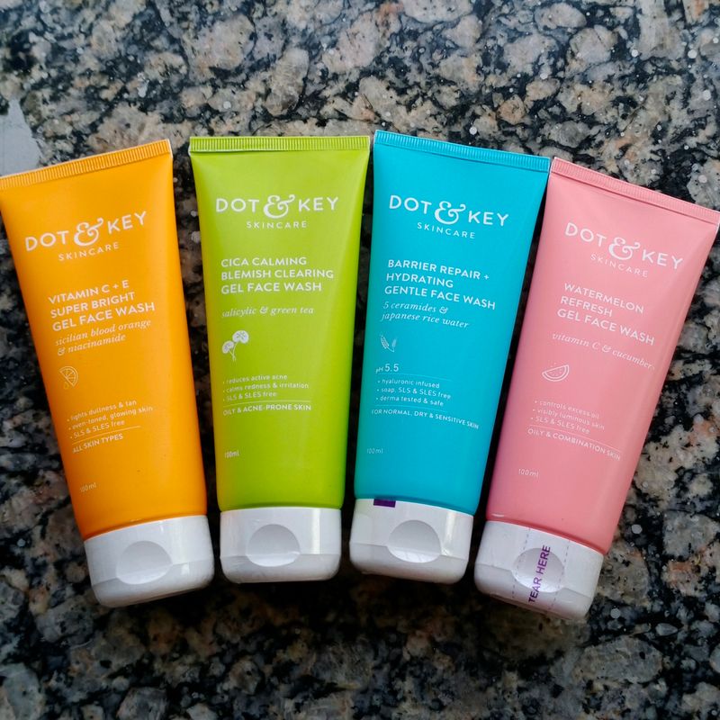 DOT & KEY Face washes