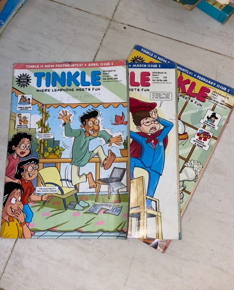 Tinkle - Set Of 3