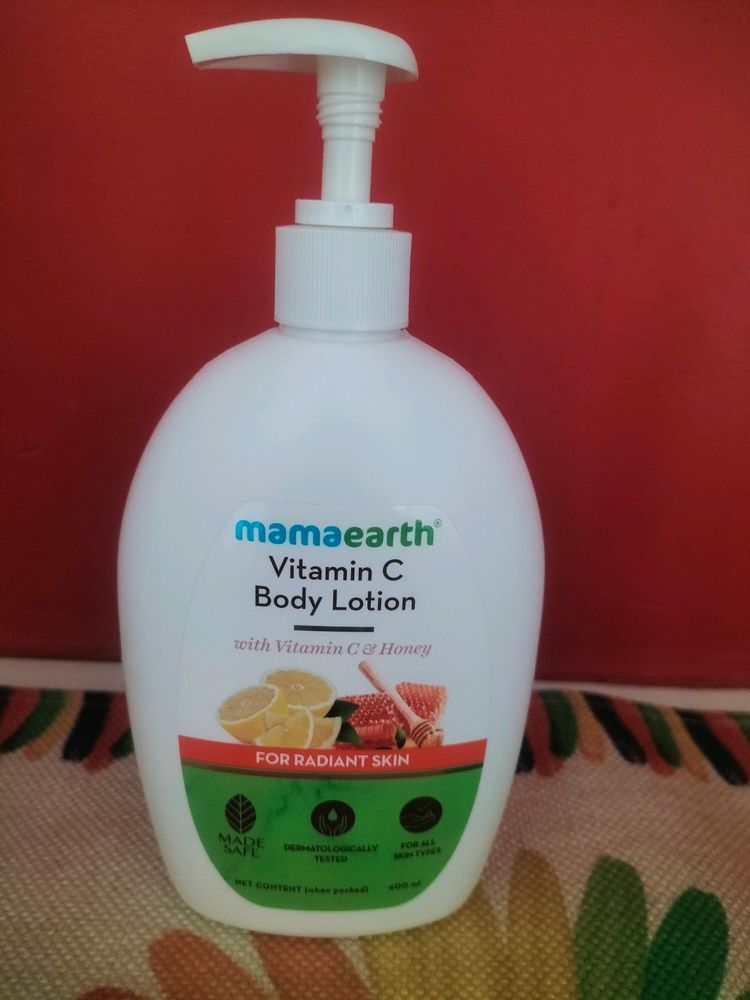 Mamaearth Vitamin C Body Lotion