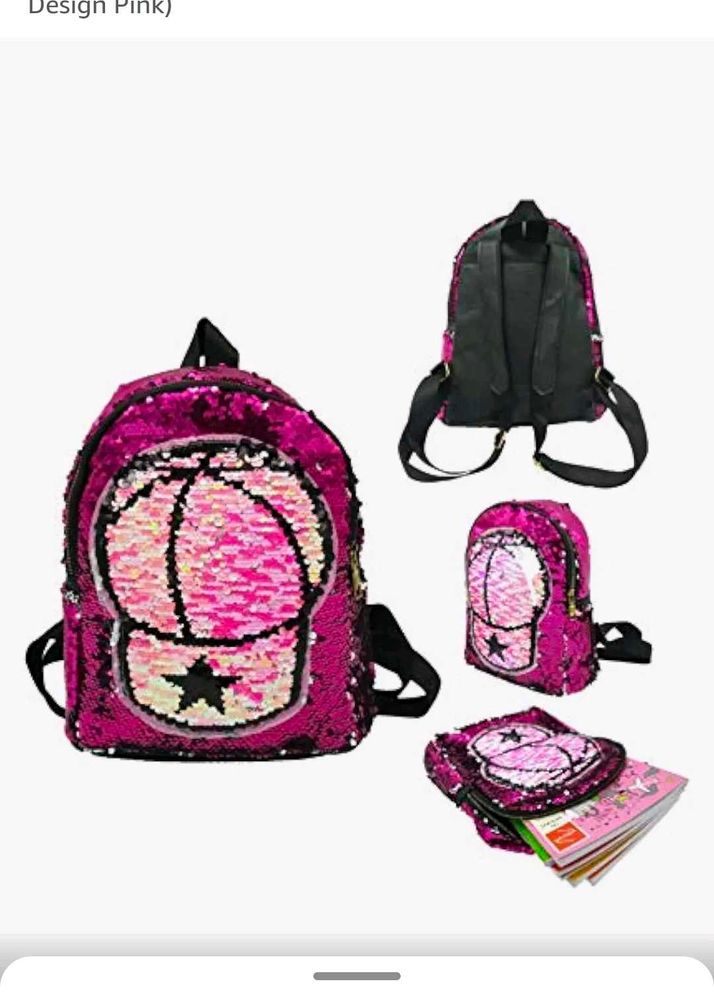 Sequin Backpack For Women