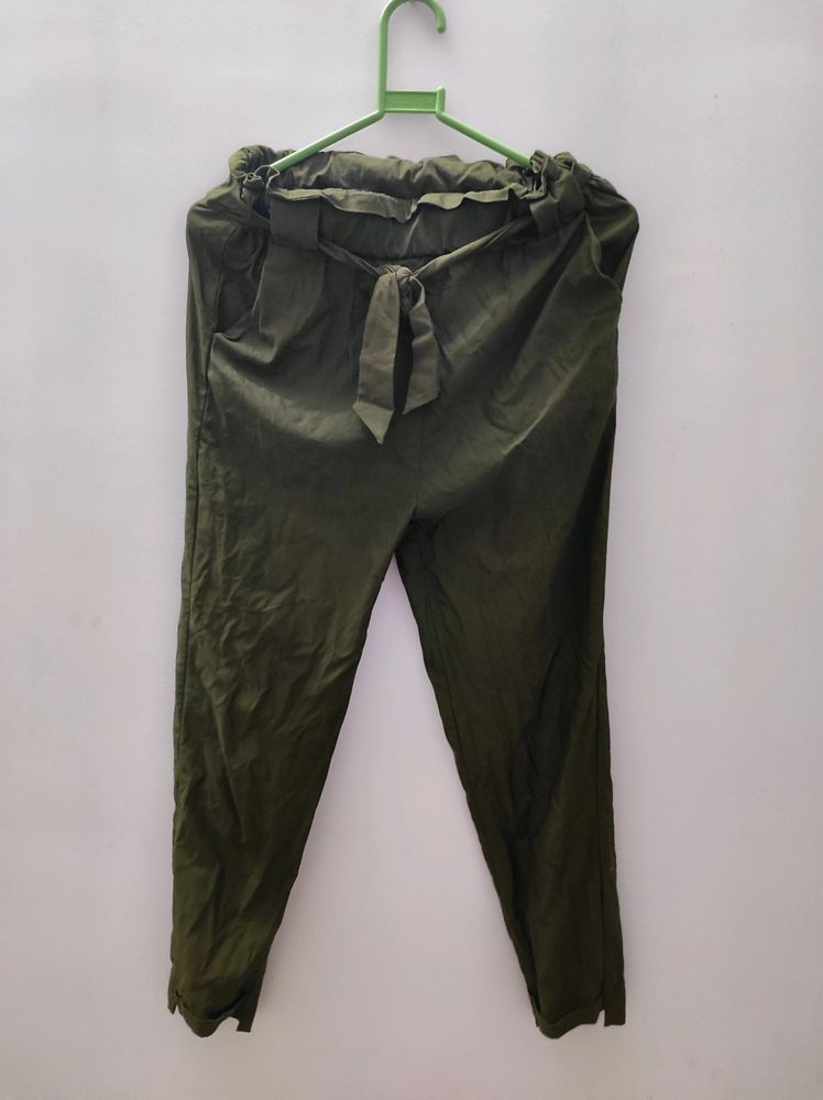 Casual Olive green pants