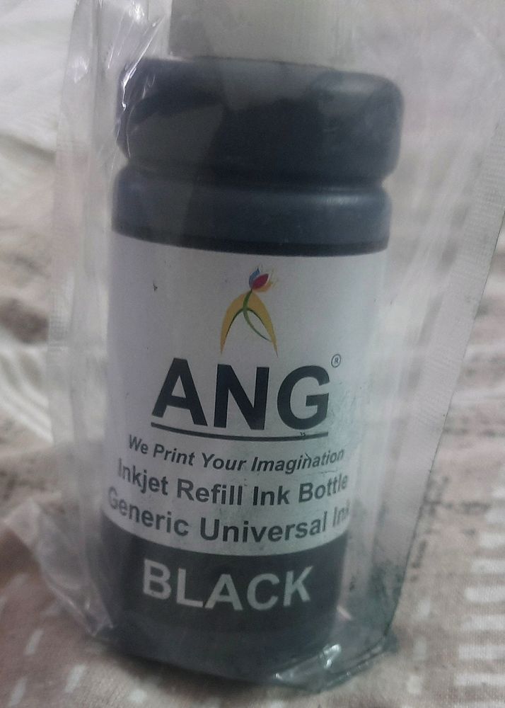ANG Black Ink Bottle For Printer