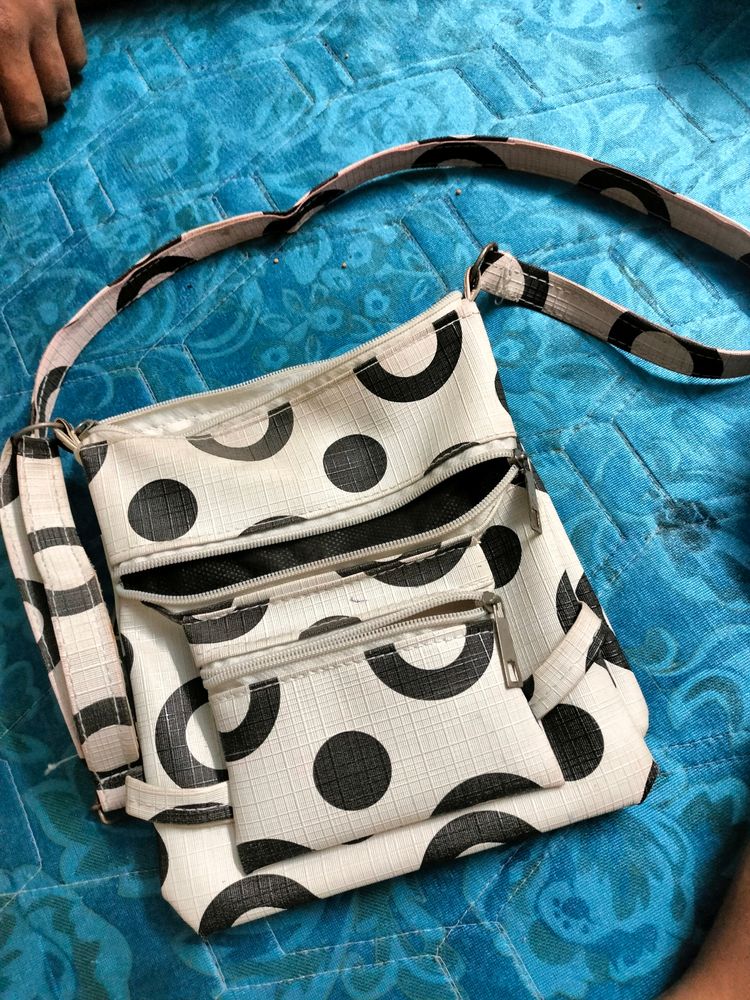 White Sling Bag